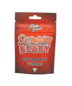 Funky Extracts Gummies - Strawberry (200mg)