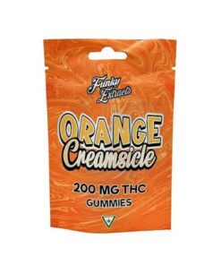 Funky Extracts Gummies - Orange Creamsicle