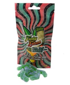 Funky Extracts Gummies - Cool Blue Watermelon 100mg