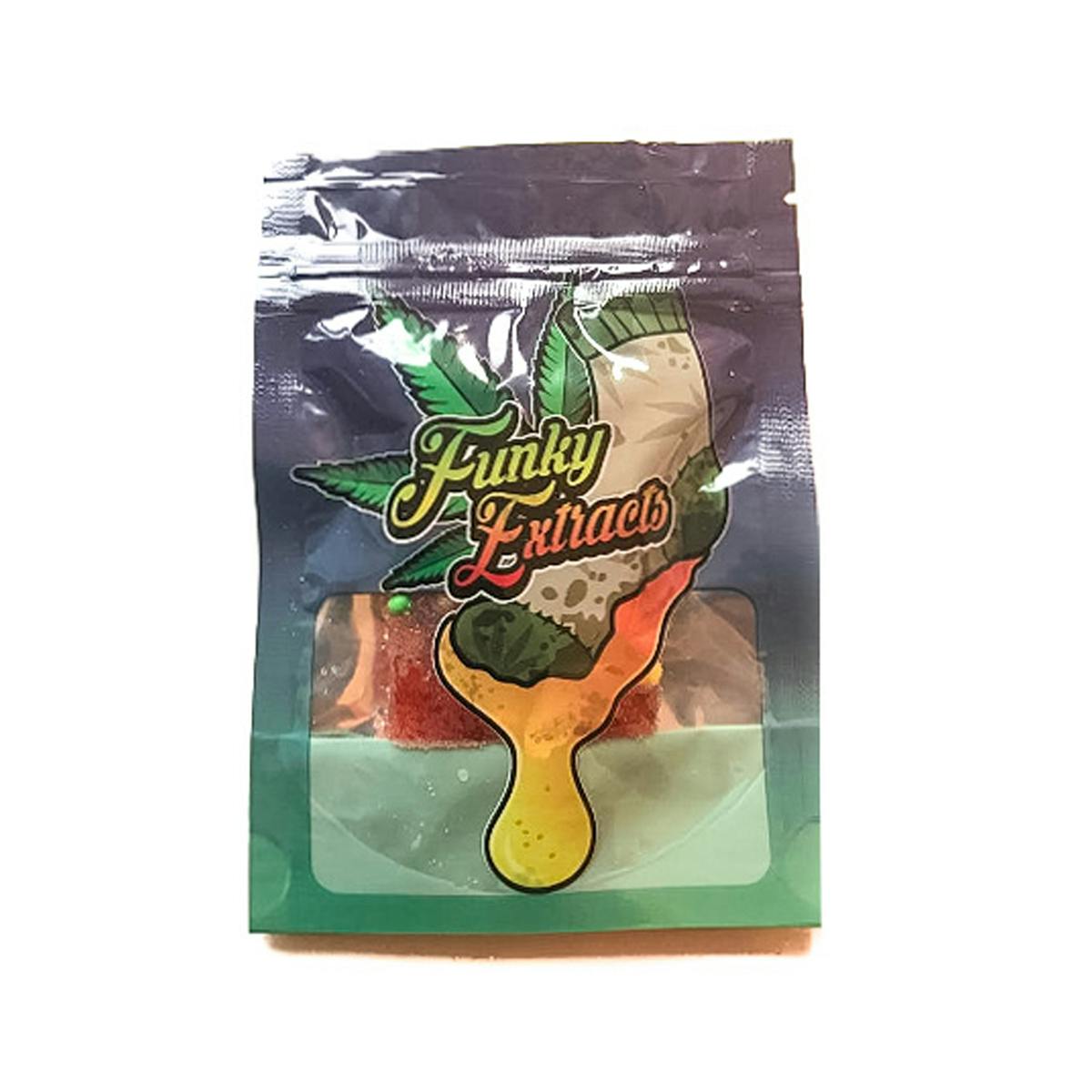 Funky Extracts Gummies - Orange Cream Nerd Block
